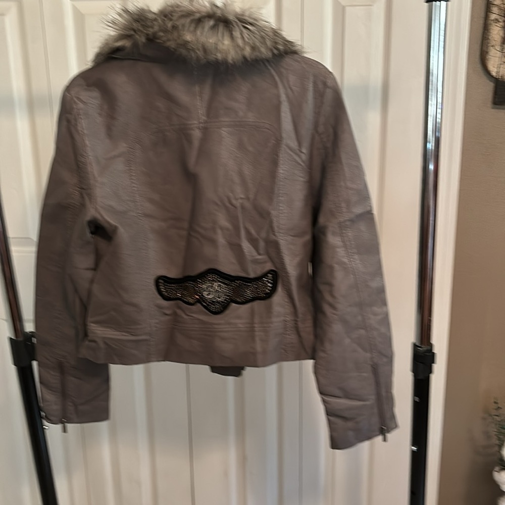 Kitson LA Jacket With Fur